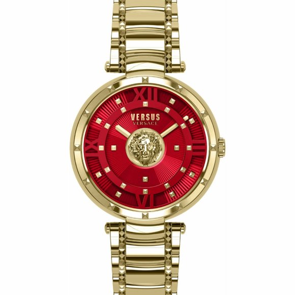 Versace Versus Blood Red Dial Ladies Watch